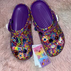 Lisa Frank Crocs Women’s size 8 men’s size 6 NWT